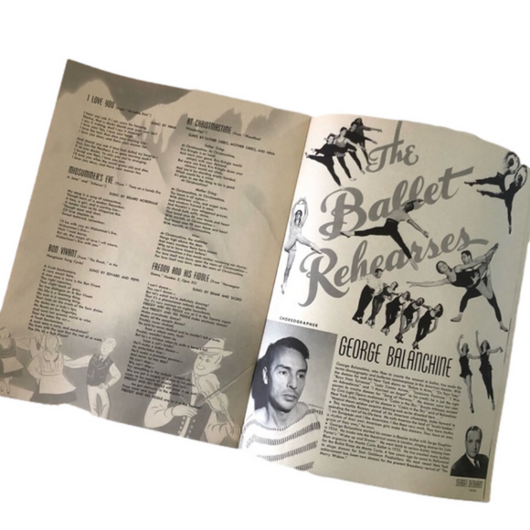 Los Angeles Opera playbill 1944 “Song of Norway” Edvard Grieg Spring vintage - Picture 6 of 8